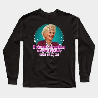 Steel Magnolias - Clairee Long Sleeve T-Shirt